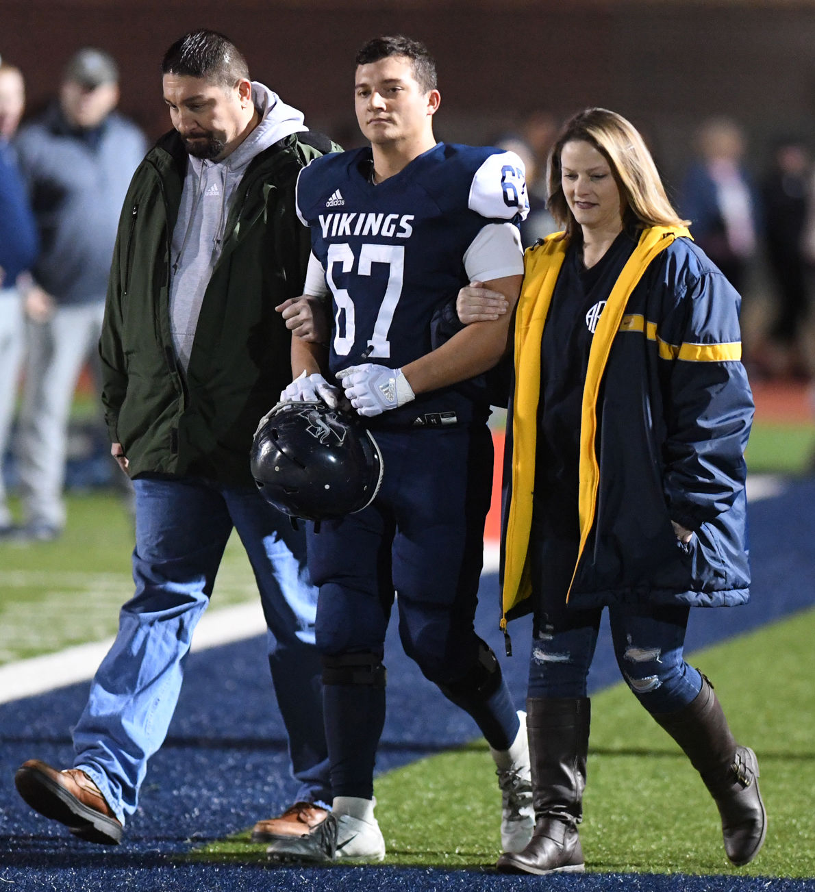 Bryan High senior night at Merrill Green Stadium